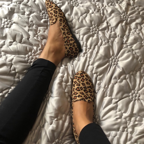 LAST 1♥️Leopard Animal Print Loafer Flats - Picture 2 of 6